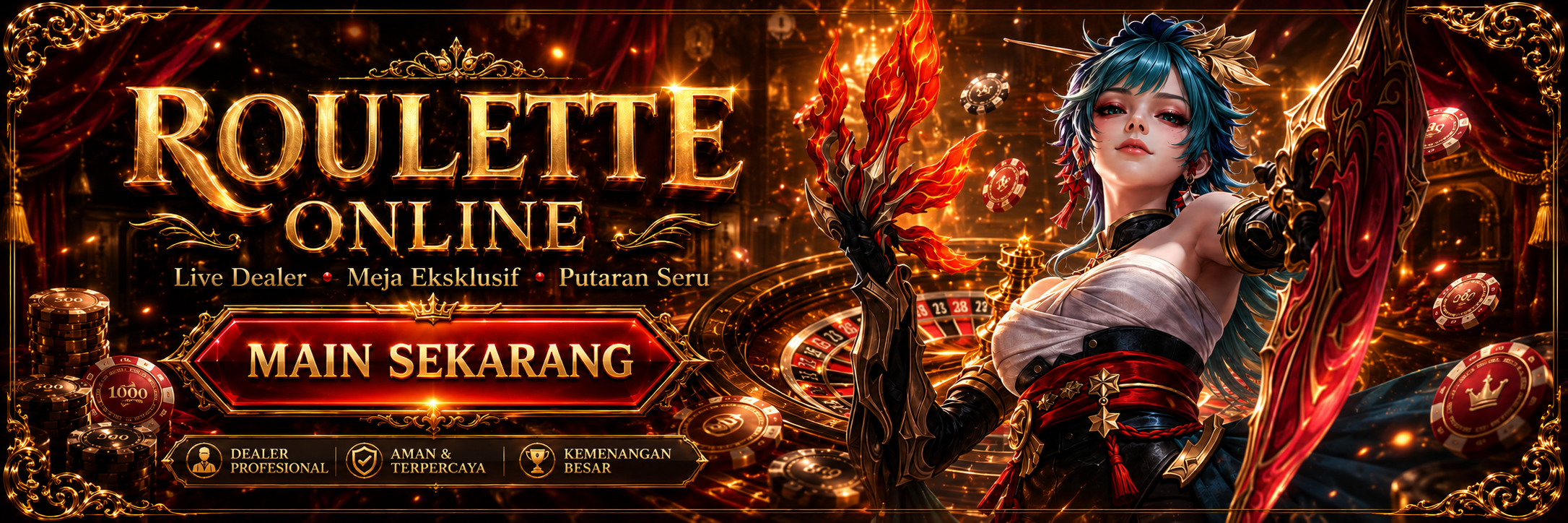 Judi Roulette Online Banner